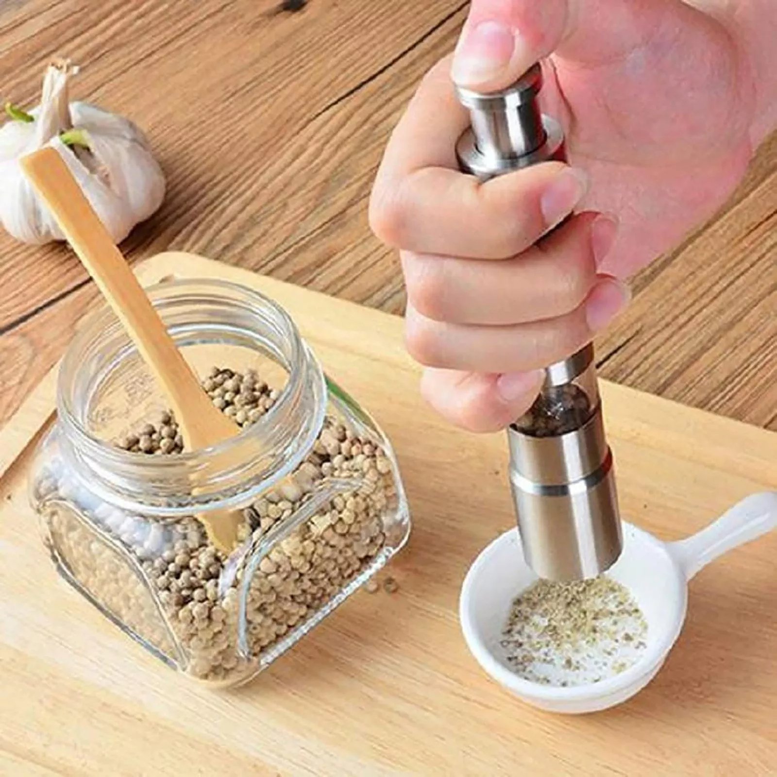 🔥Salz- und Pfeffermühle aus Edelstahl