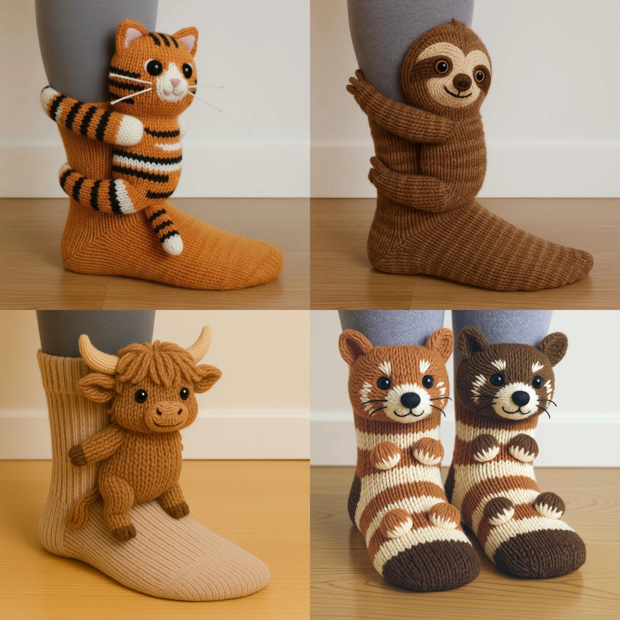 🎁TikTok Last Day Sale - 70% OFF🔥🦥Animal Socks🧦