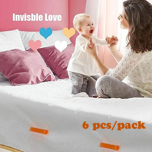 (2020 New Style- 50% OFF) Traceless™️- Invisible Sheet Non-Slip Fixing Clip- Buy 3 Free Shipping