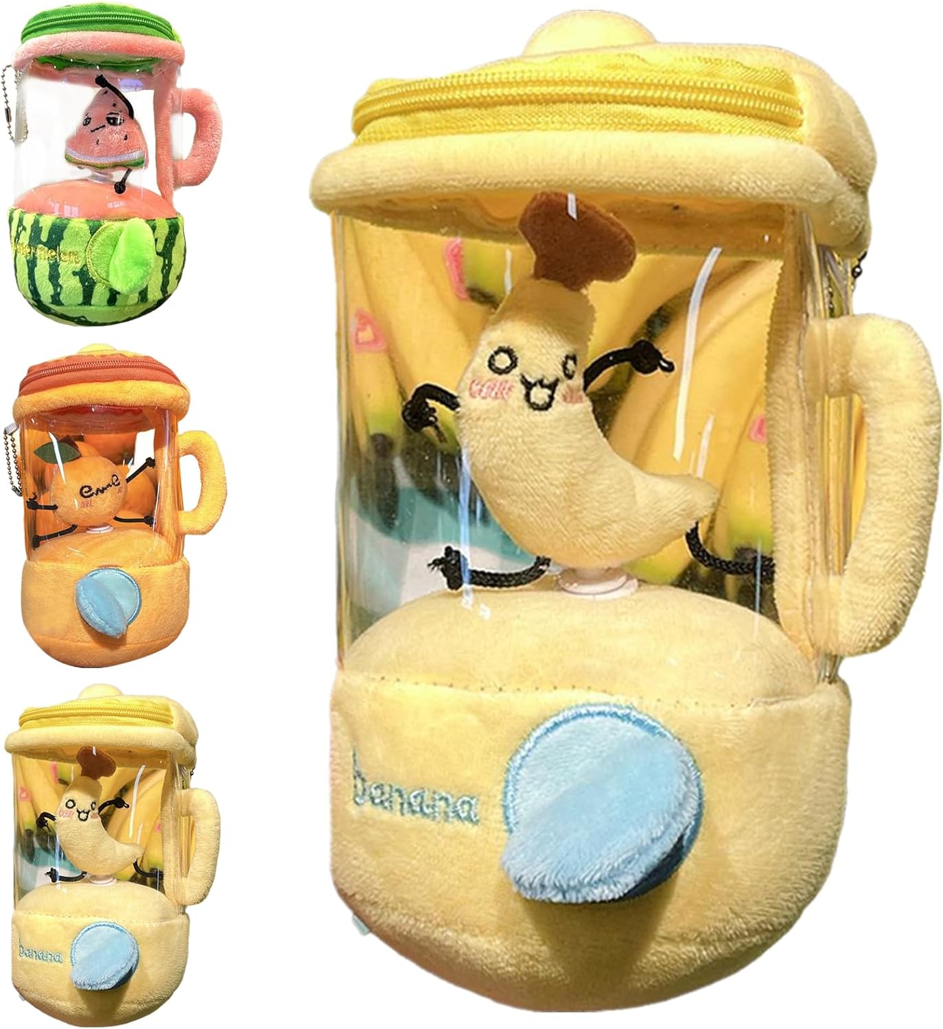🍂TikTok Fall Sale — Last Day 70% OFF🎉Fruit Blender Rotating Plush Toy🍌🍉🍊