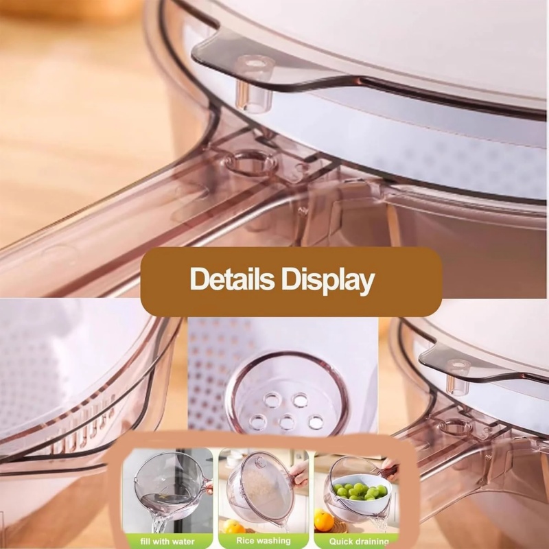 🔥Last Day Promotion 50% OFF🔥Multi-Function Vegetable & Fruit Draining Basket