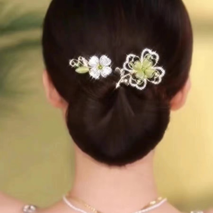 💥LAST DAY SALE 50% OFF🌺Rhinestone Flower Hair Clip - BUY 2 GET 1 FREE