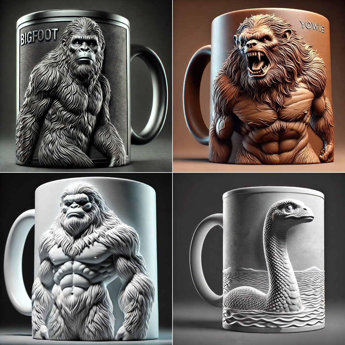 🔥Christmas Extravaganza! 49% OFF🔥-Mystical Legends Mugs - From Myth to Reality