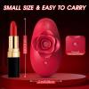 Rose Mini Bullet Finger Vibrators For Nipple Clitoral Stimulation