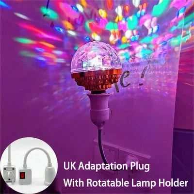 🎄Early Christmas Sales🎁🔥Colorful Rotating Disco Ball Light