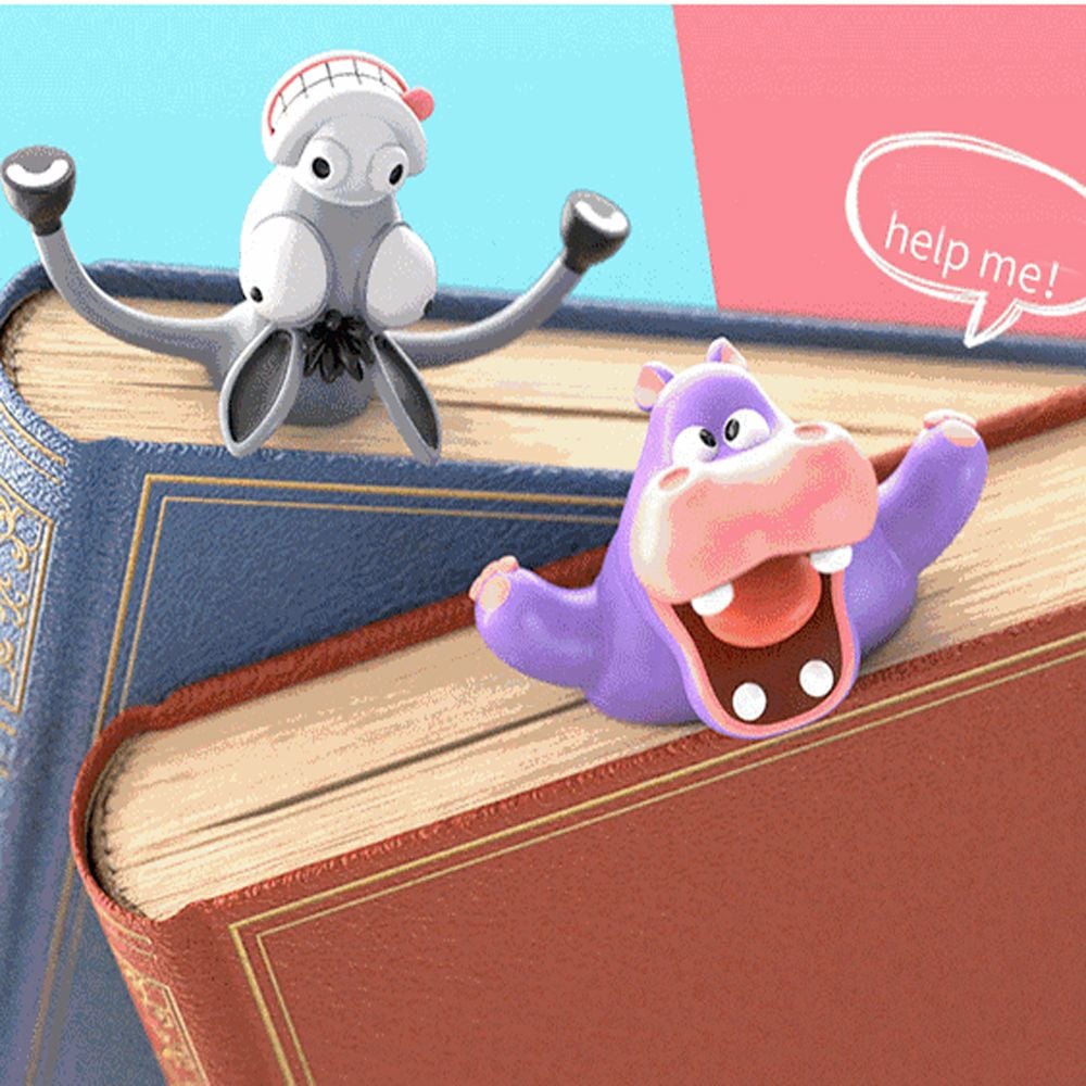 🔥Buy 7 and get them all🔥3D Creative Animal Bookmarks🐨