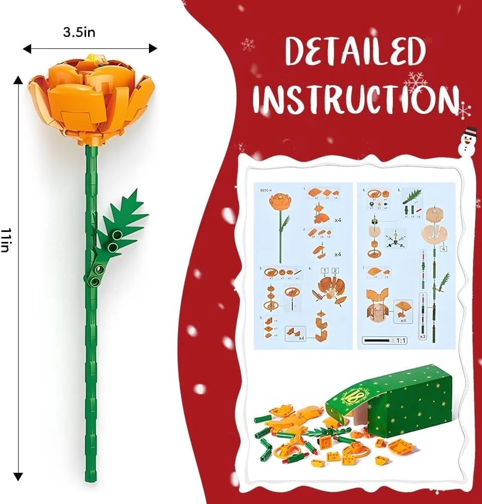 🎁TikTok Last Day Sale - 70% OFF🎉24 Day Flower Bouquet Advent Calendar &  Free Shipping
