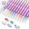 🎨12 Color Nail Doodle Pen for DIY Nail Art