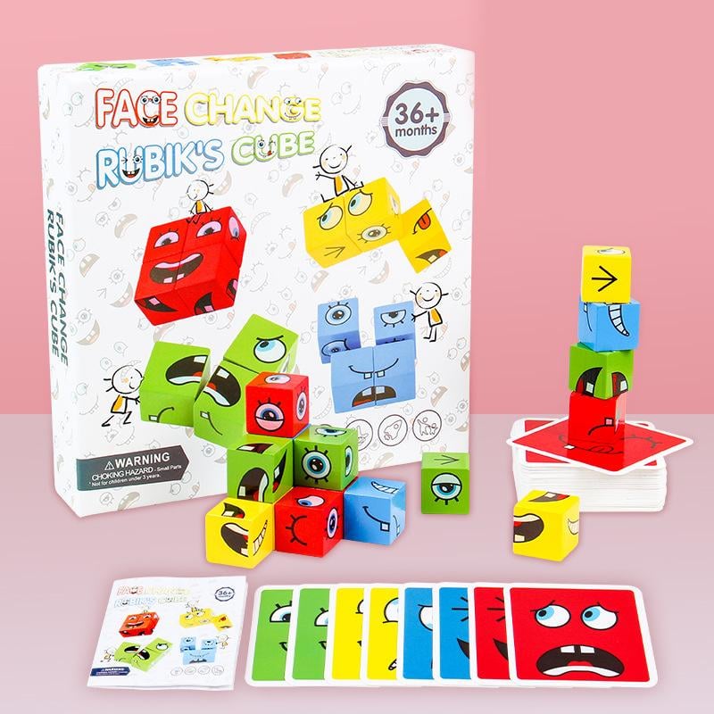 🔥Last Day Promotion - 70% OFF🎁🎅3D Puzzle Face-Changing Magic Cube