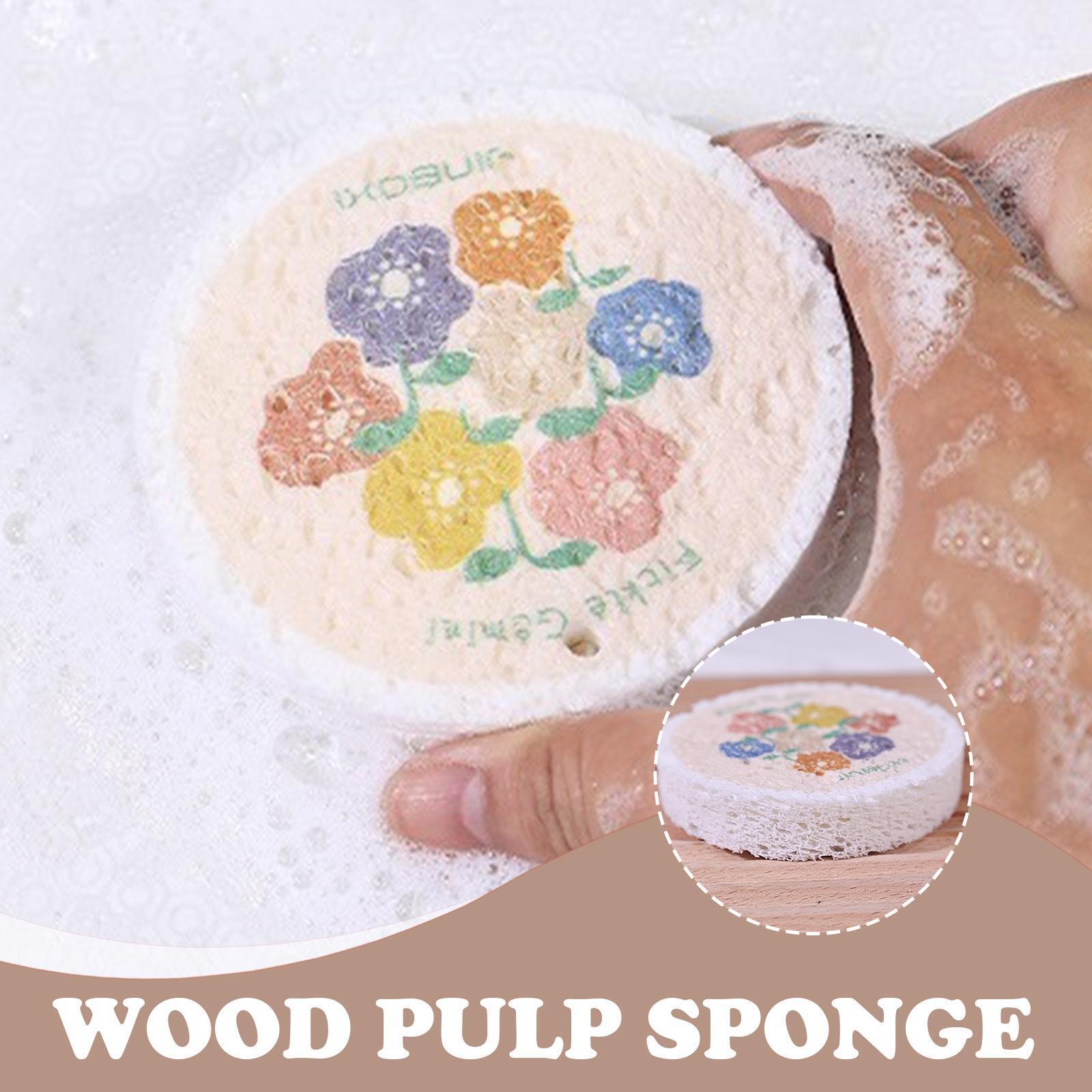 🌸Spring Promotion- SAVE 48% OFF🍀Wood Pulp Sponge🔥🔥Buy 5 (GET 3 FREE)8 PCS & FREE SHIPPING