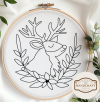 🔥Early Halloween Promotion !!! - 2024 NEW Christmas Embroidery KIT 👉[Allows beginners to easily create perfect projects.]