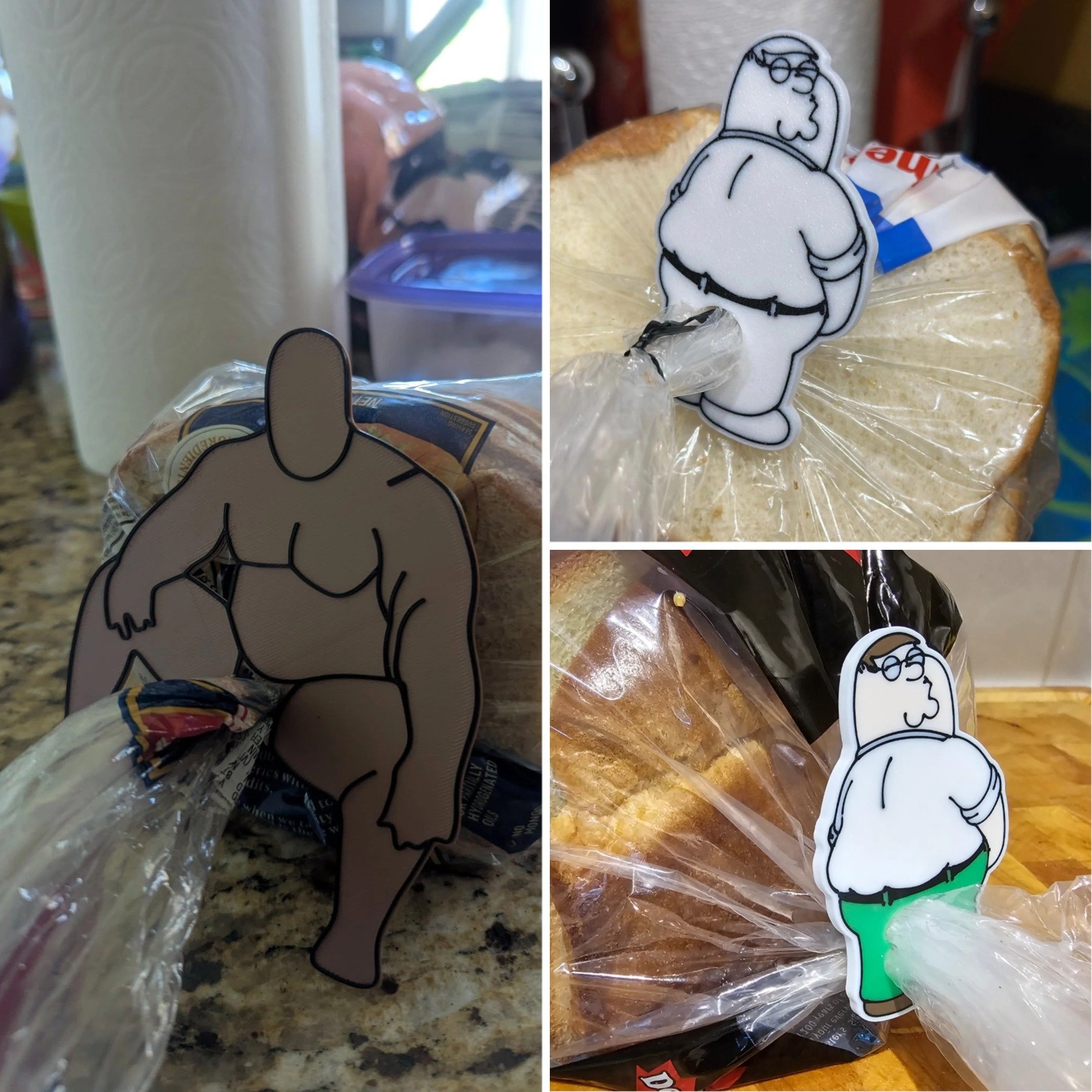 Funny Bread Tongs