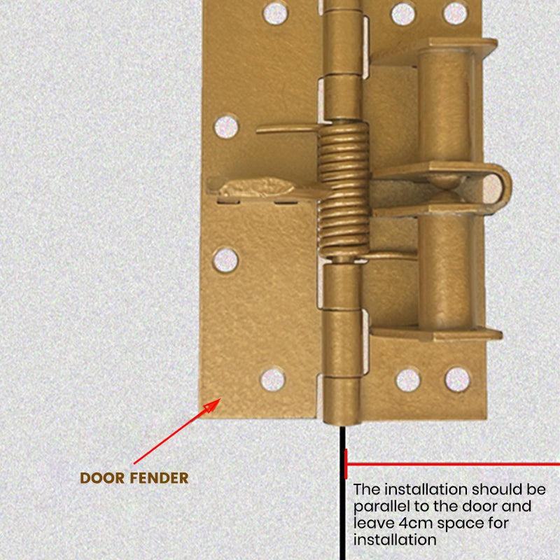 Automatic closing 4 Inch Spring Hinge