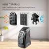 (Christmas Sale-Save 50% OFF) Mini Portable Heater That Attaches To Any Outlet- Christmas Gift