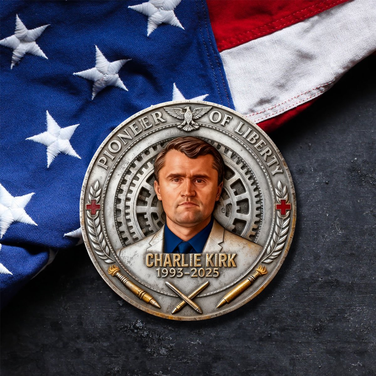 🦅 Forever in Our Hearts – Charlie Kirk Memorial Coin, 60% OFF Today