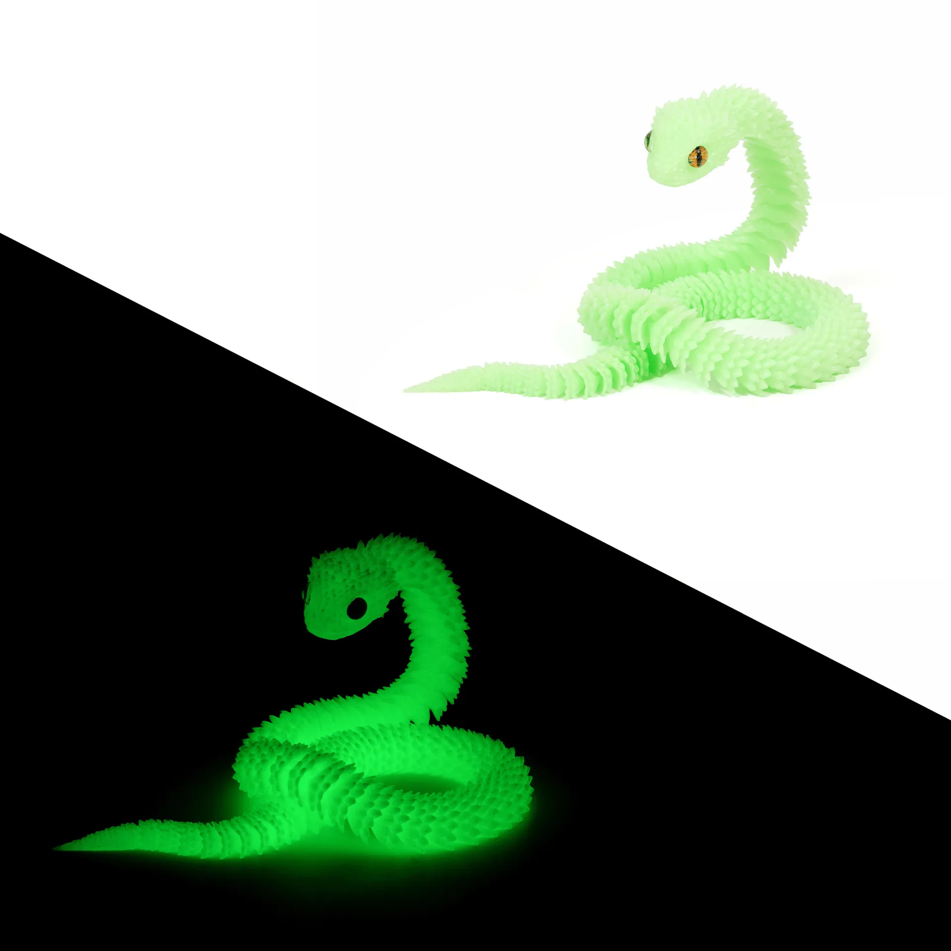 🔥Hot Sale - 3D Printed Multi-Joint Movable Snake Toy