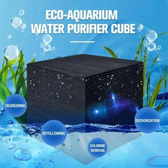 (🔥Last Day-Save 70% OFF)Aquarium Water Purifier Cube(Buy 2 Free Shipping)
