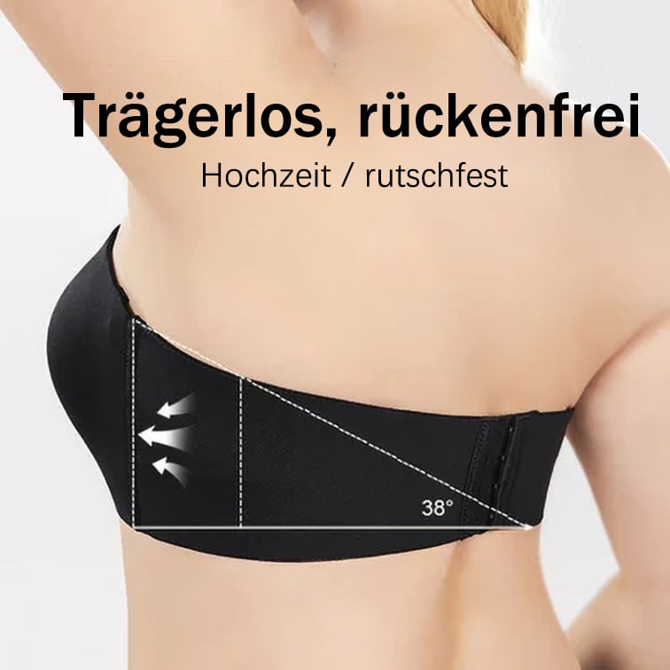 🔥Letzter Tag Kaufe 1 und erhalte 3 Packungen👍Nahtloser, trägerloser, konvertierbarer Bandeau-BH mit voller Unterstützung