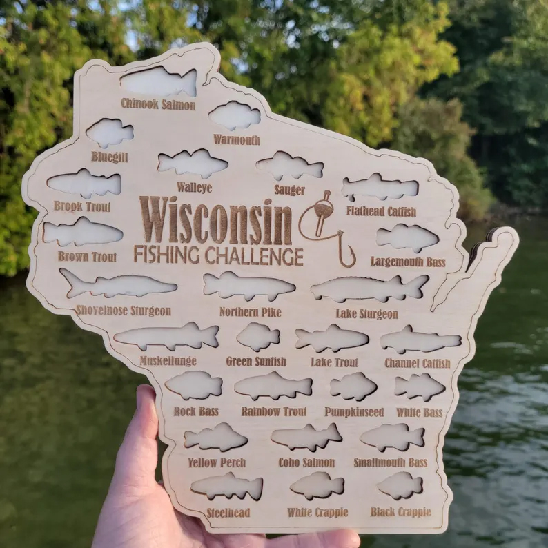 USA Fishing Map