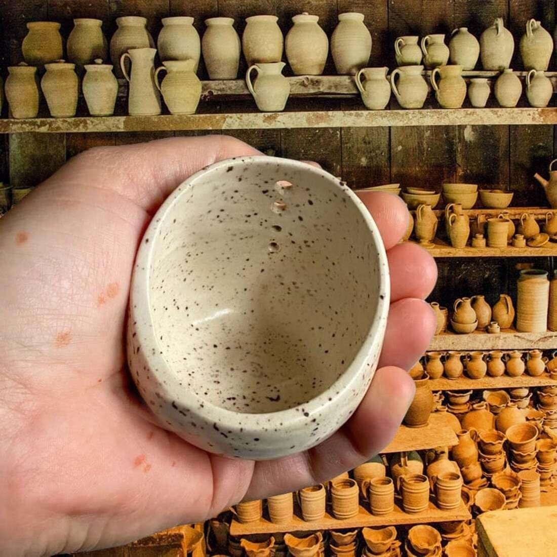 Pottery Herb Stripper(𝐉𝐨𝐧 𝐇𝐚𝐦𝐛𝐥𝐢𝐧 𝐇𝐚𝐧𝐝𝐦𝐚𝐝𝐞®) - BUY 3 GET 20% OFF&FREE SHIPPING