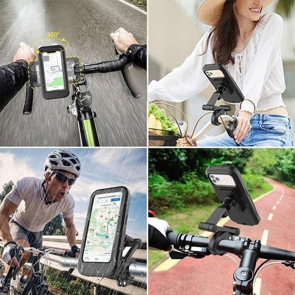 🔥Letzter Tag 49% Rabatt🔥Wasserdichte Fahrrad Motorrad Handyhalter