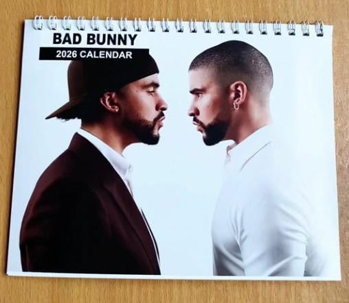 Last Day 50% OFF-2026 Bad Bunny Calendar
