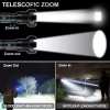 🔥LED wiederaufladbare taktische Laser-Taschenlampe