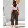 🎁 Letzter Tag Aktion 50% RABATT– Damen Leinenhose mit weitem Bein und Taschen