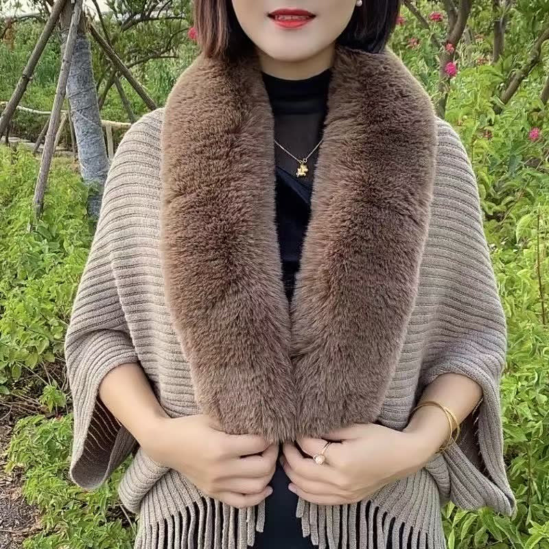 (🎅EARLY CHRISTMAS SALE-49% OFF)Knitting Thick Women's Loose Shawl💥BUY 2 FREE SHIPPING