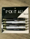 🔥In Demand🔥F*ck It All Pen Set