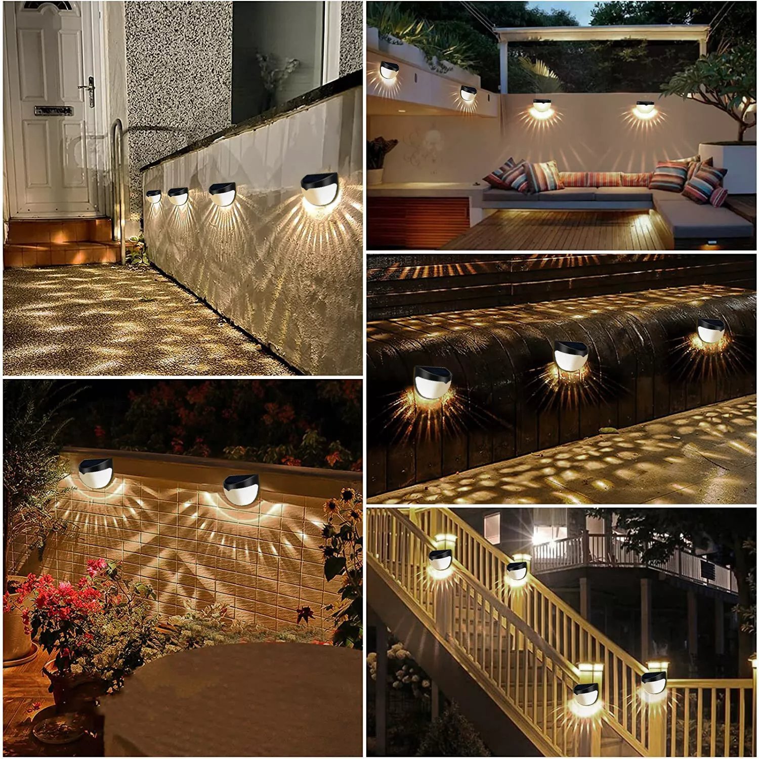 🔥🔥Buy 4 get 3 free shipping-2024 New Solar Fence Deck Garden Light🔥