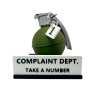 💣Complaint Department Desk Sign – 3D Printed Gag Gift🔥Buy 2 Free Shipping