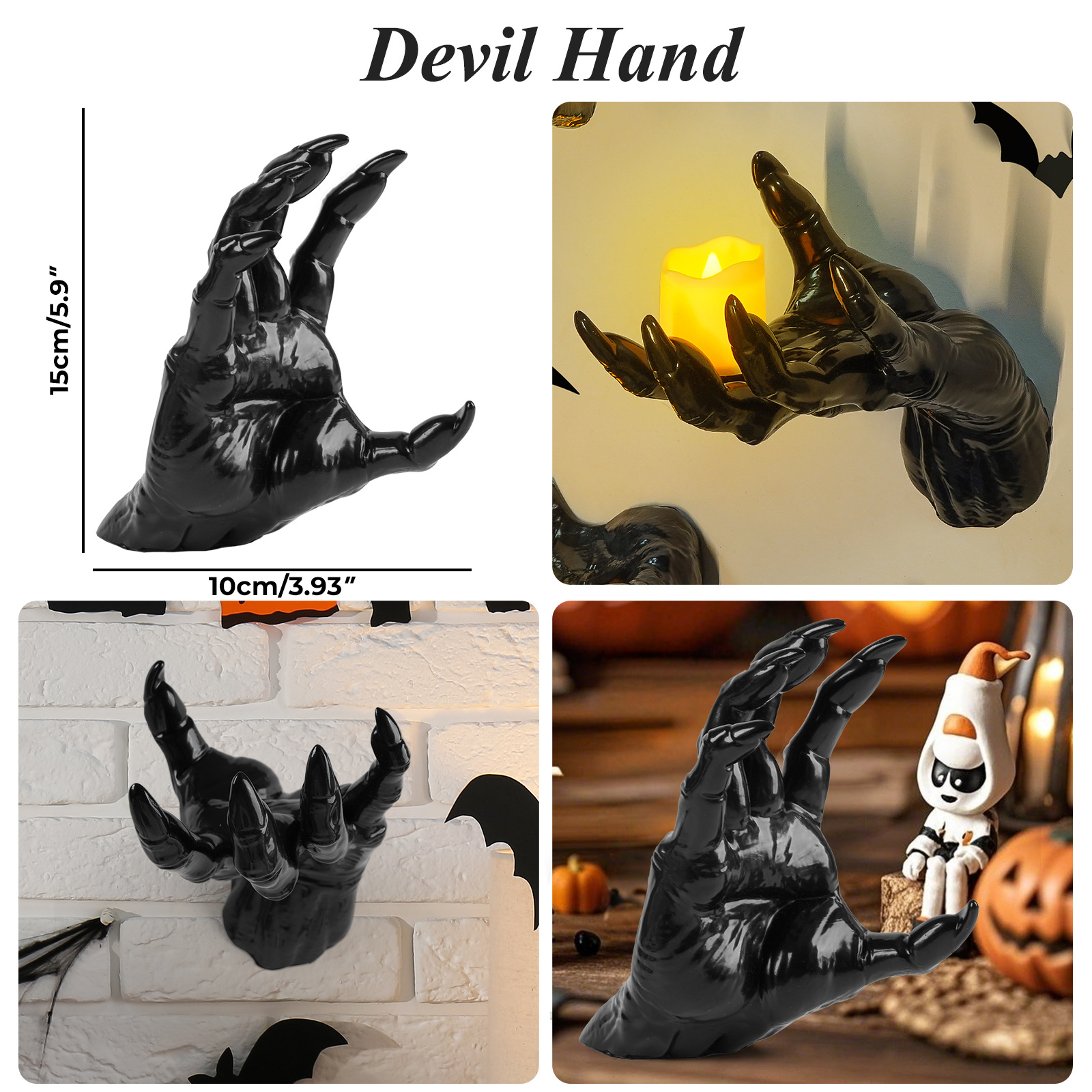 🔥Last Day Promotion 50% OFF🔥Halloween Wall-Mounted Scary Ghost Hand Decoration