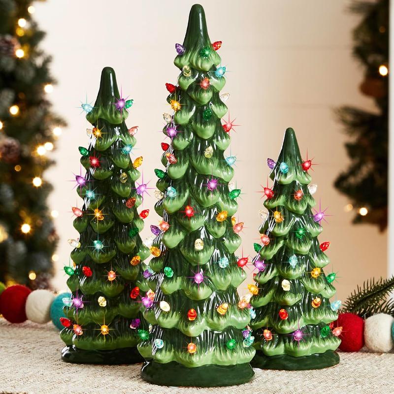🔥Last Day Promotion 50% OFF🔥Hand-Painted Tabletop Christmas Trees