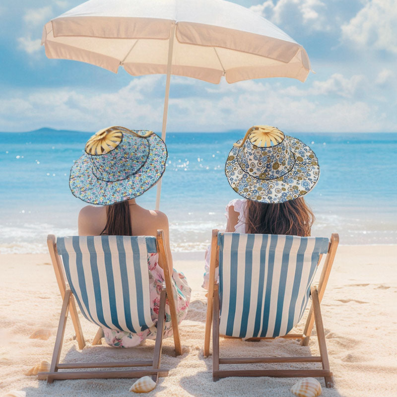 ⏰LAST DAY SALE 50% OFF💥Folding Bamboo Fan Hat