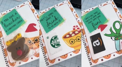 🔥LAST DAY 50% OFF-🎄Christmas card book-👩‍🏫If You Give a Teacher A Cookie Book📚