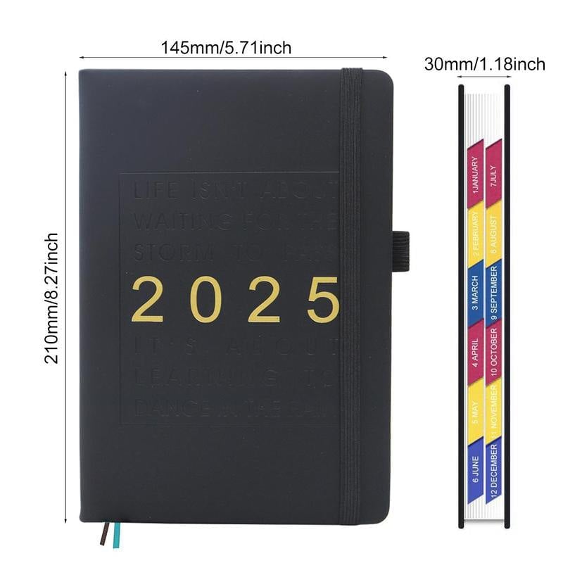 🔥2025 One Day One Page Daily Planner – Your Ultimate Gift Calendar🔥Buy 2 Free Shipping