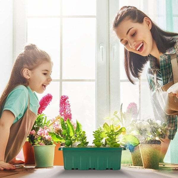 (🔥Last Day Sale-50% OFF)Seed Starter Trays with Grow Light-Buy 2 Get 1 Free