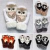 🧤Hand knitted cute animal gloves