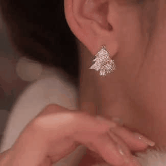 🎄 CHRISTMAS PRE SALE - Rotatable Christmas Tree Earrings - BUY 2 FREE SHIPPING 🎄