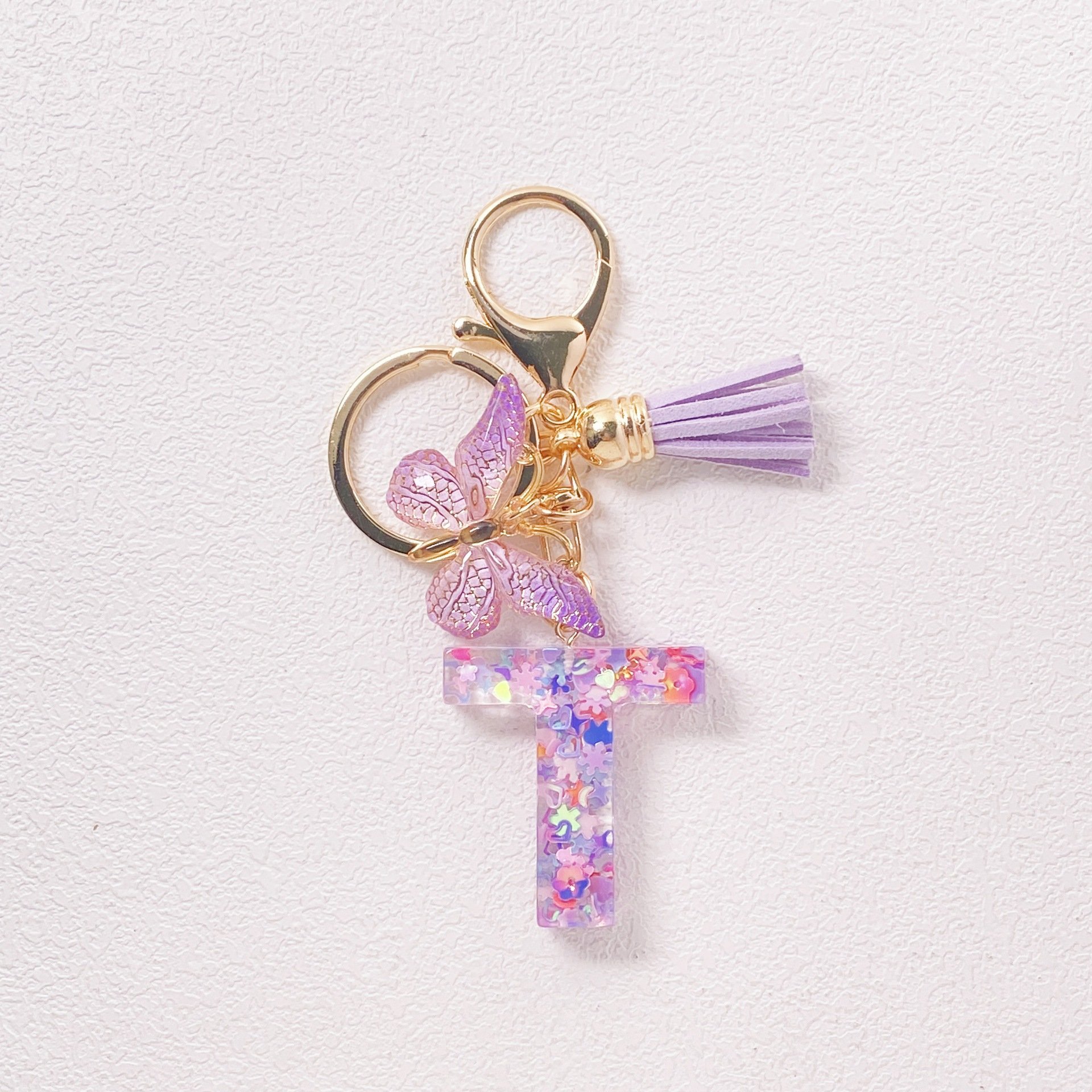 🎁TikTok Last Day Sale - 70% OFF🔥Initial Letter Keychains🦋