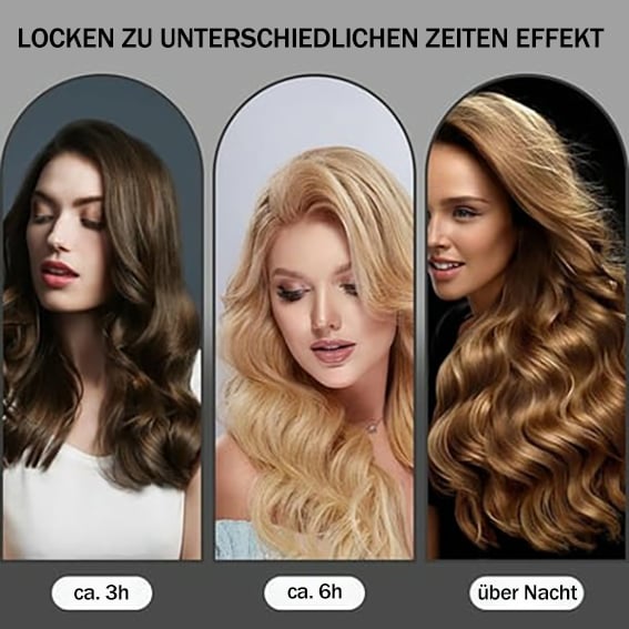 🔥Satin Hitzefreies Lockenwickler-Set