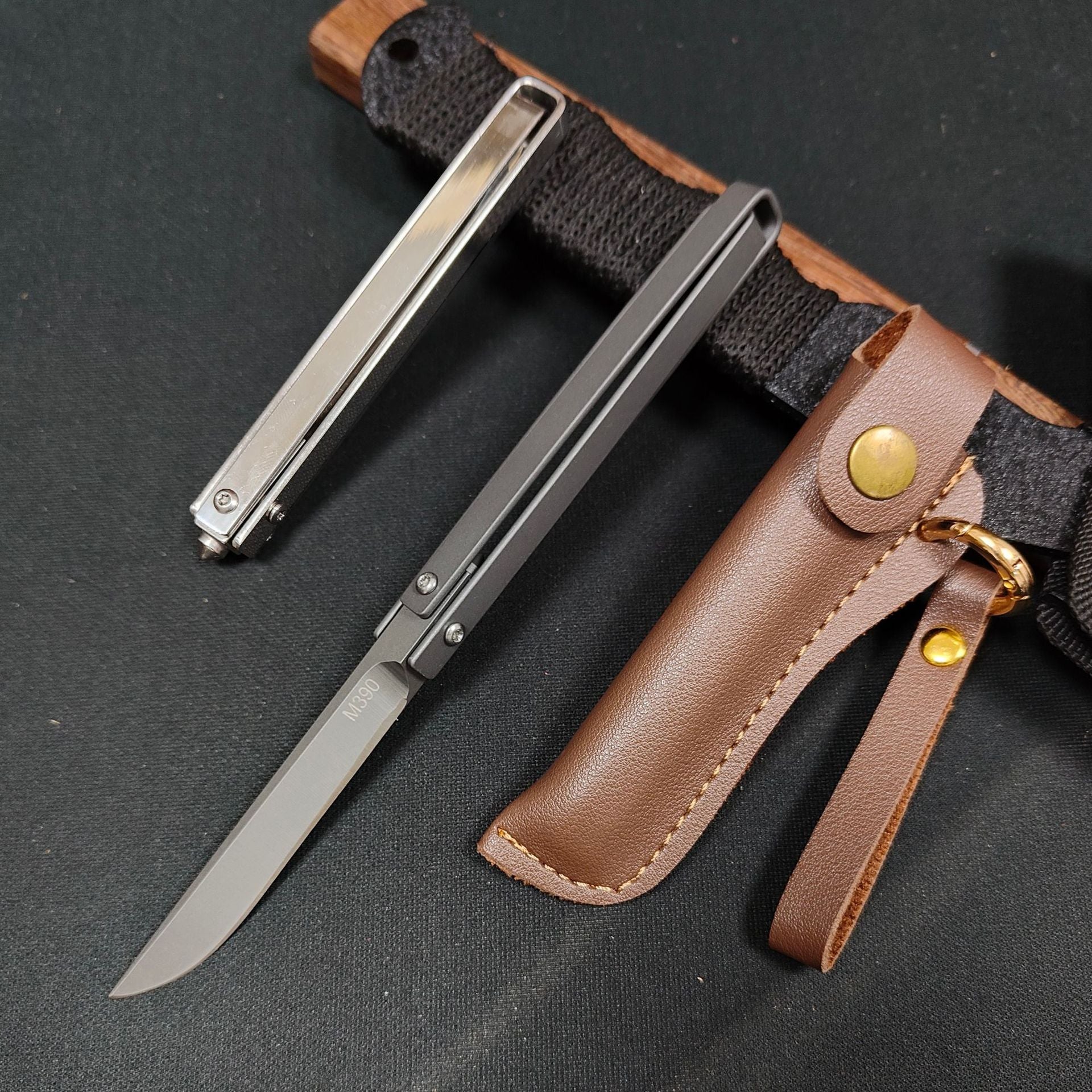 Cyclone folding pocket knife
