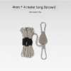 Portable Pulley Camping Rope - Adjustable Fix Tent High Strength Fast Release