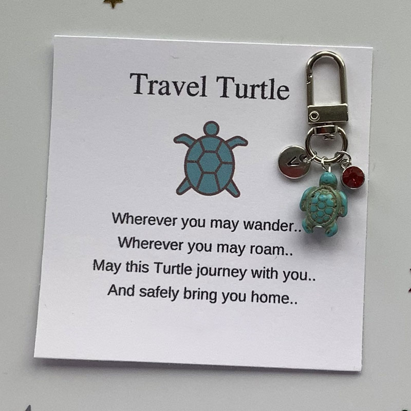 🔥2024 NEW YEAR SALE-Handmade Turtle keychain