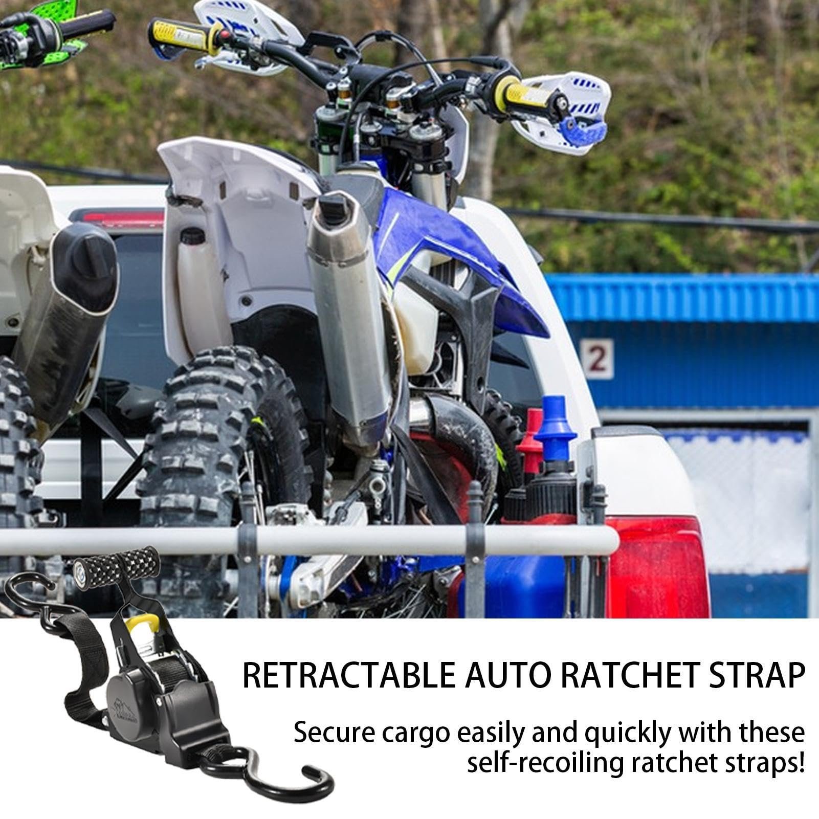 🎄TikTok Christmas Sale - 70% OFF🎄Retractable Ratchet Straps (BUY 2 FREE SHIPPING )