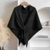 🍂TikTok Fall Sale — Last Day 70% OFF💕Women's Solid Color Wool Blend Shawl☁️