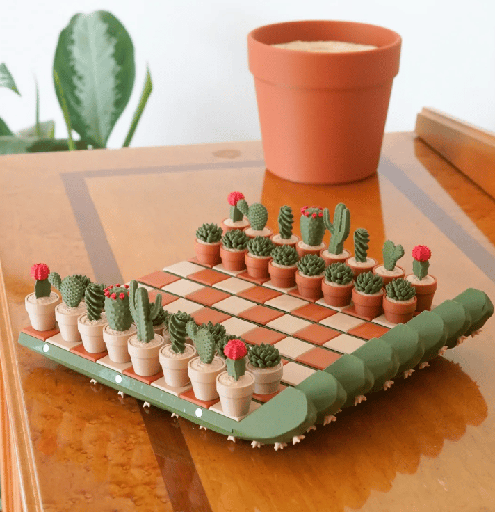 ⏰LAST DAY SALE 50% OFF🔥Cacti Chess