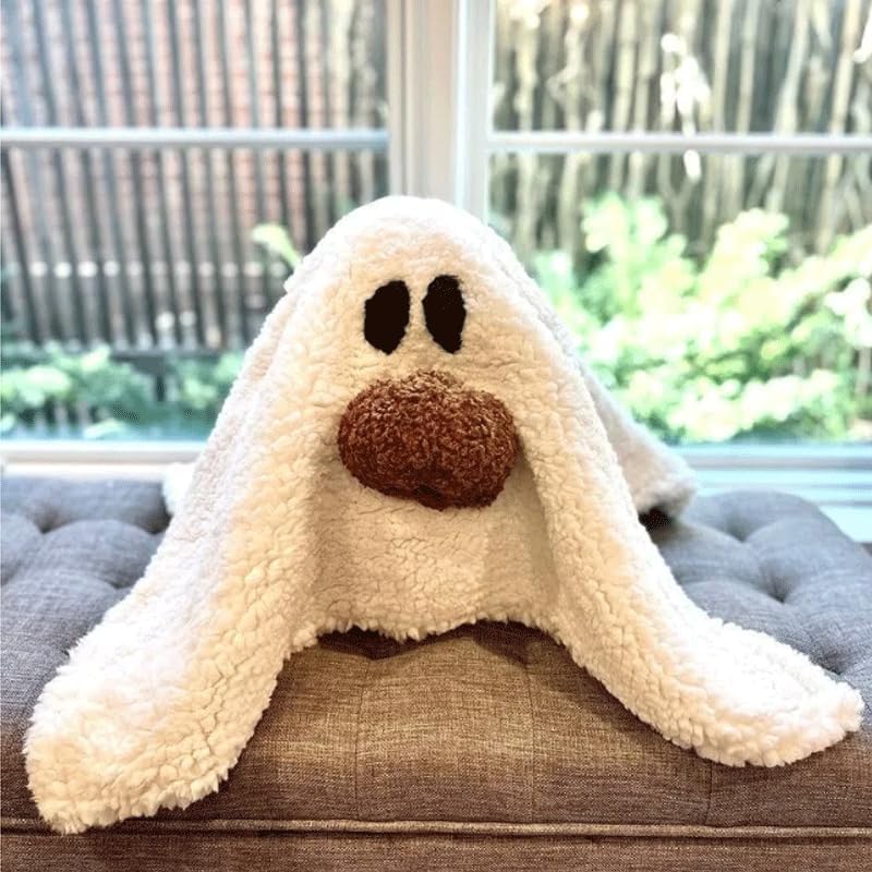 <strong>🎃Early Halloween Sale - 48% OFF</strong> 👻Ghost with Pumpkin🎃 Pillow Halloween