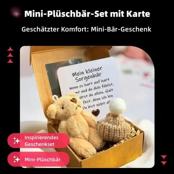 🔥Kaufe 1 Erhalte 1🎁Handgemachter Mini-Teddy in Box